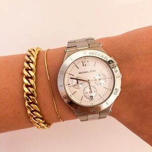 Authentic Michael Kors Silver Watch